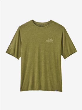 Patagonia - Men's Capilene Cool Daily Graphic T-Shirt - Lands - Graze Green