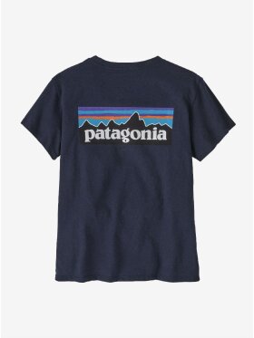 Patagonia - Women's P-6 Logo Responsibili-Tee - New Navy