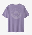 Patagonia - Men's Capilene Cool Daily Graphic UV T-Shirt - Fic Purple