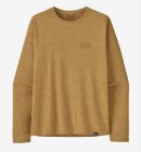 Patagonia - Men's Capilene Cool Daily Graphic LS Shirt - Waters - Strata Bee Tan