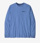 Patagonia - Men's LS P-6 Logo Responsibili-Tee - Abundant Blue