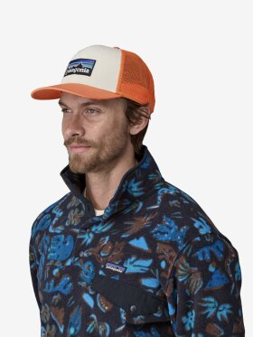 Patagonia - P-6 Logo Trucker Hat - White