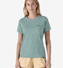 Patagonia - Women's Capilene Cool Daily Graphic UV Shirt - Waters - Thermal Blue