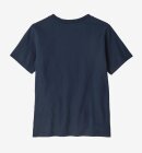 Patagonia - Kids' P-6 Logo T-Shirt - New Navy