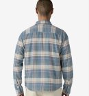 Patagonia - Men's Long-Sleeved Lightweight Fjord Flannel Shirt - Still Blue