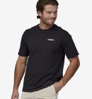 Patagonia - Men's P-6 Logo Responsibili-Tee - Black