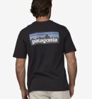 Patagonia - Men's P-6 Logo Responsibili-Tee - Black