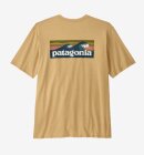 Patagonia - Men's Boardshort Logo Pocket Responsibili T-shirt - Beeswax Tan