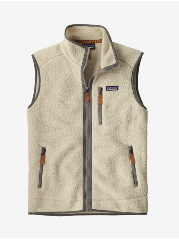 Patagonia - Men's Retro Pile Fleece Vest - Pelican