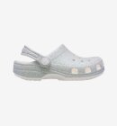 Crocs - Toddler Classic Iridescent Glitter Clog - White