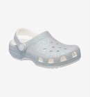 Crocs - Toddler Classic Iridescent Glitter Clog - White