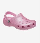 Crocs - Kids' Classic Glitter Clog - Pink Tweed Glitter