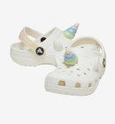 Crocs - Toddlers' Classic I AM Rainbow Unicorn Clog - Unicorn Chalk