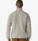 Patagonia - Men's Lightweight Synchilla Snap-T Fleece Pullover - Oatmeal HT Blu