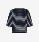 Freequent - FQMILA - T-shirt - Dame - Navy Blaze/Off White