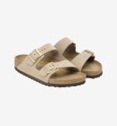 Birkenstock - Arizona blød fodseng - Nubucklæder - Sandcastle