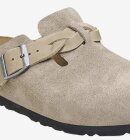 Birkenstock - Boston Braided - Suede Leather  - Taupe