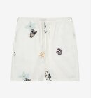 KnowledgeCotton Apparel - Men's - FIG LOOSE WITH EMBROIDERY SHORTS - Egret