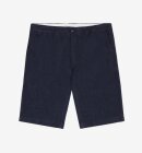 KnowledgeCotton Apparel - Men's - CHUCK REGULAR LINEN SHORTS - Total Eclipse